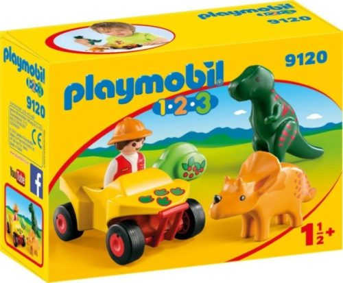 Playmobil 9120 - Dino kutató quaddal