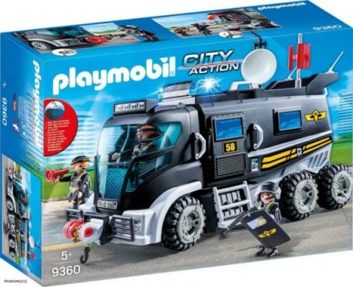 Playmobil 9360 - Speciális egység rendőrségi beavatkozási kamion