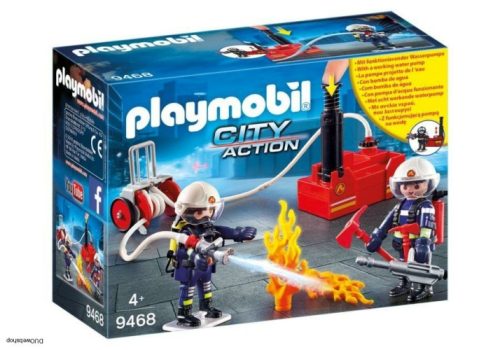Playmobil 9468 - Tűzoltók szivattyúval